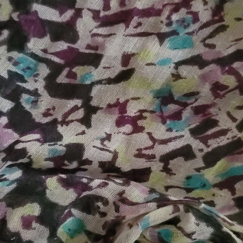 Patterned Scarf - Picture 2 of 2